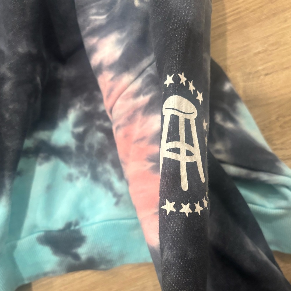 I Am Unwell” Tie-Dye Hoodie – Call Her Daddy Graphic Sweatshirt XL - Picture 3 of 4